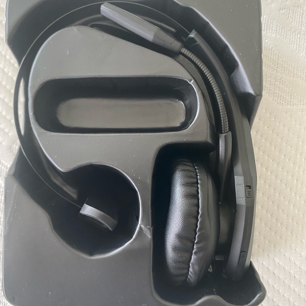 Black Wired Headphones